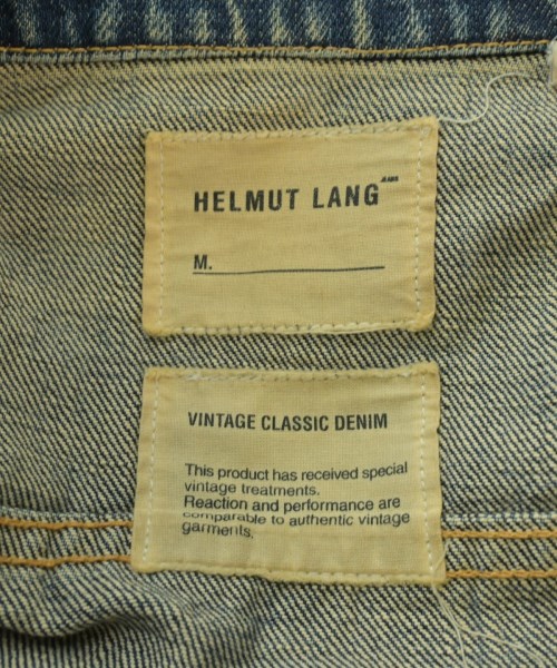 HELMUT LANG（ヘルムートラング）デニムジャケット 青 サイズ:40(M位) レディース/2200628880024