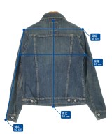 HELMUT LANG（ヘルムートラング）デニムジャケット 青 サイズ:40(M位) レディース/2200628880024