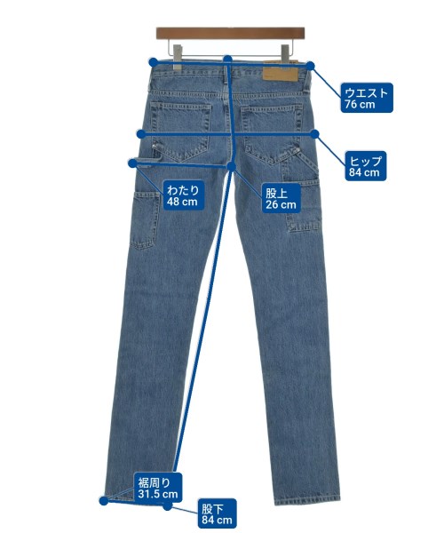 HELMUT LANG（ヘルムートラング）デニムパンツ 青 サイズ:25(S位) レディース/2200645457018