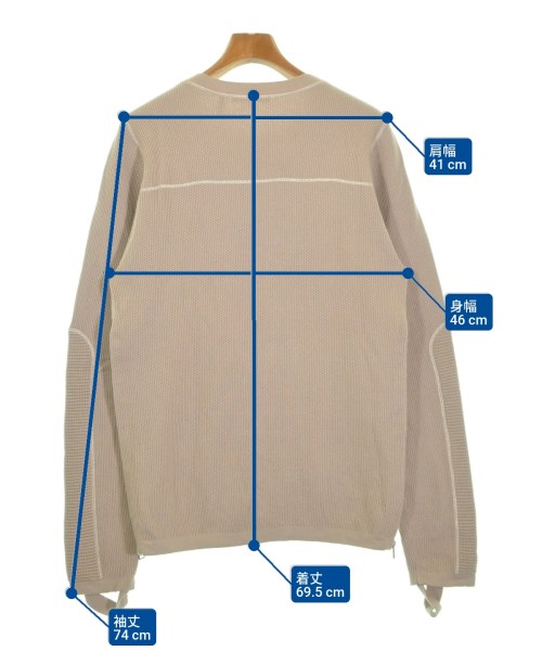 HELMUT LANG（ヘルムートラング）Tシャツ・カットソー ベージュ サイズ:S メンズ/2200637337038