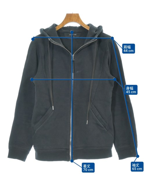 HELMUT LANG（ヘルムートラング）パーカー 黒 サイズ:M メンズ/2200633713089