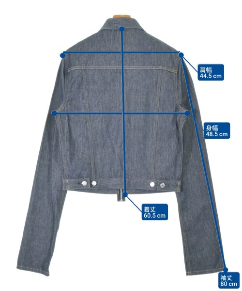 HELMUT LANG（ヘルムートラング）デニムジャケット 紺 サイズ:XS メンズ/2200646136110