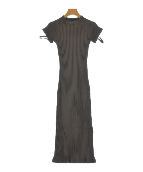 HELMUT LANG(ヘルムートラング)ワンピース 茶 サイズ:S/2200646439051