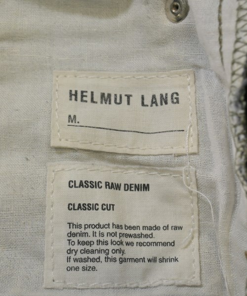 HELMUT LANG（ヘルムートラング）デニムパンツ 黒 サイズ:31(M位) メンズ/2200645366075