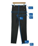HELMUT LANG（ヘルムートラング）スラックス 黒 サイズ:0(XS位) レディース/2200646146058
