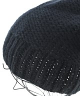 HELMUT LANG（ヘルムートラング）ニットキャップ・ビーニー 黒 サイズ:ONE レディース/2200701656836