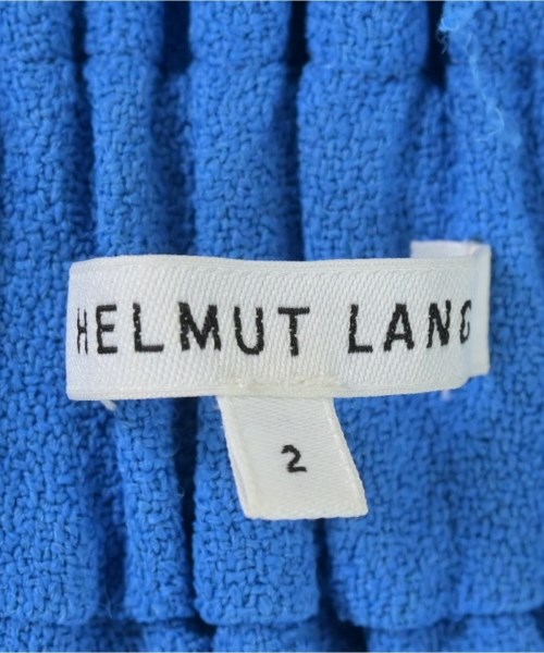 HELMUT LANG（ヘルムートラング）ロング・マキシ丈スカート 青 サイズ:2(M位) レディース/2200704452206