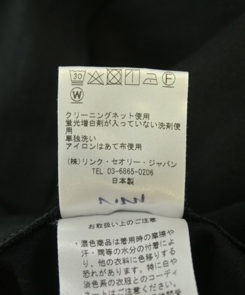HELMUT LANG（ヘルムートラング）ひざ丈スカート 黒 サイズ:L レディース/2200637762083