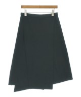 HELMUT LANG（ヘルムートラング）ひざ丈スカート 黒 サイズ:L レディース/2200637762083