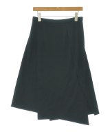 HELMUT LANG（ヘルムートラング）ひざ丈スカート 黒 サイズ:L レディース/2200637762083