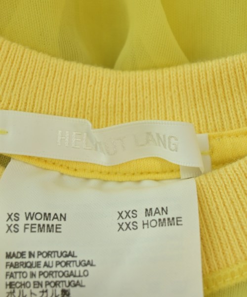 HELMUT LANG（ヘルムートラング）ブラウス 黄 サイズ:XS レディース/2200707468068