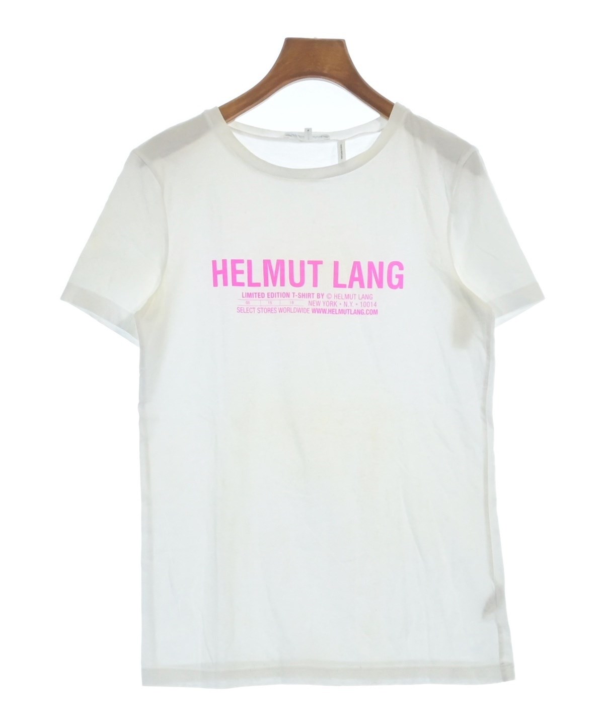 美品＊HELMUT LANG ヘルムートラング／リブ 袖レース カットソー 極美 