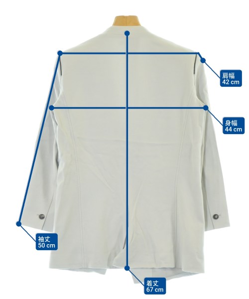 HELMUT LANG（ヘルムートラング）ノーカラージャケット グレー サイズ:0(XS位) レディース/2200655424048