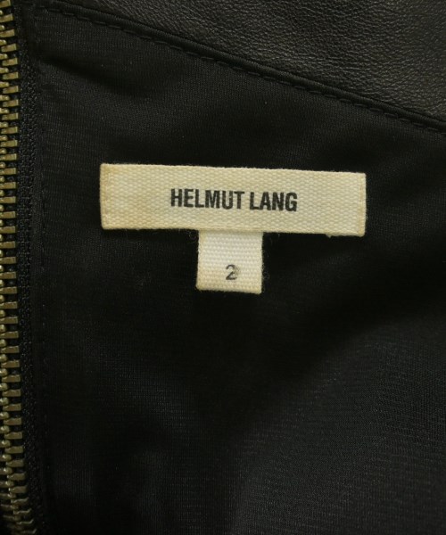 HELMUT LANG（ヘルムートラング）ワンピース 黒 サイズ:2(L位) レディース/2200665584015