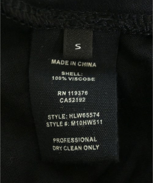 HELMUT LANG（ヘルムートラング）Tシャツ・カットソー 黒 サイズ:S レディース/2200730914167