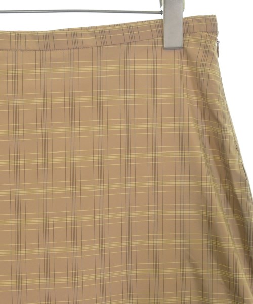 HELMUT LANG（ヘルムートラング）ひざ丈スカート ベージュ サイズ:40(M位) レディース/2200571882335