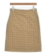 HELMUT LANG（ヘルムートラング）ひざ丈スカート ベージュ サイズ:40(M位) レディース/2200571882335