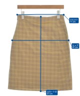 HELMUT LANG（ヘルムートラング）ひざ丈スカート ベージュ サイズ:40(M位) レディース/2200571882335