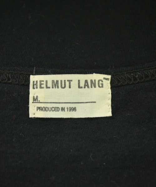 HELMUT LANG（ヘルムートラング）Tシャツ・カットソー 黒 サイズ:M メンズ/2200727905116