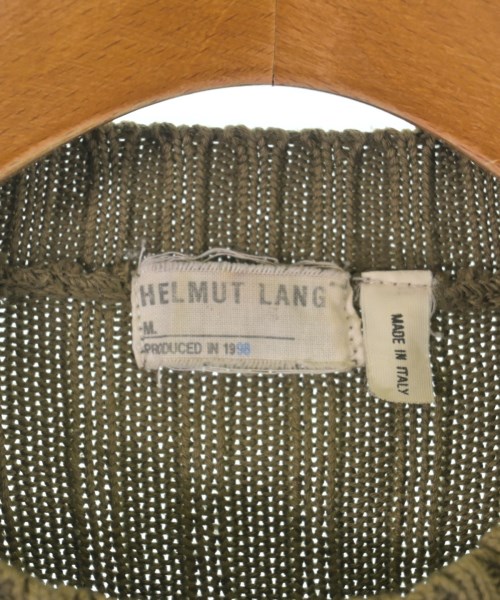 HELMUT LANG（ヘルムートラング）ニット・セーター カーキ サイズ:M メンズ/2200735184084