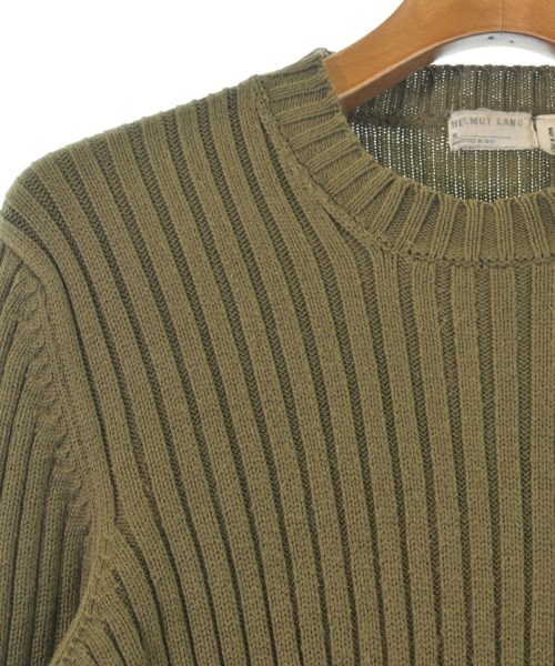HELMUT LANG（ヘルムートラング）ニット・セーター カーキ サイズ:M メンズ/2200735184084