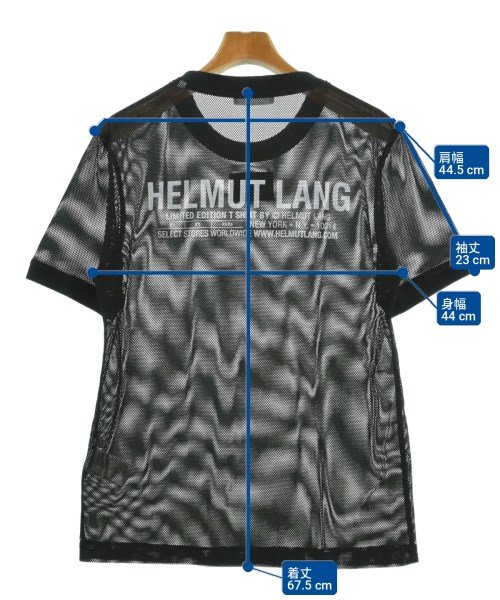 HELMUT LANG（ヘルムートラング）Tシャツ・カットソー 黒 サイズ:S メンズ/2200723317081