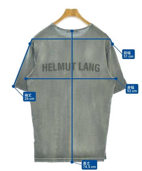 HELMUT LANG（ヘルムートラング）Tシャツ・カットソー グレー サイズ:XS メンズ/2200721122168