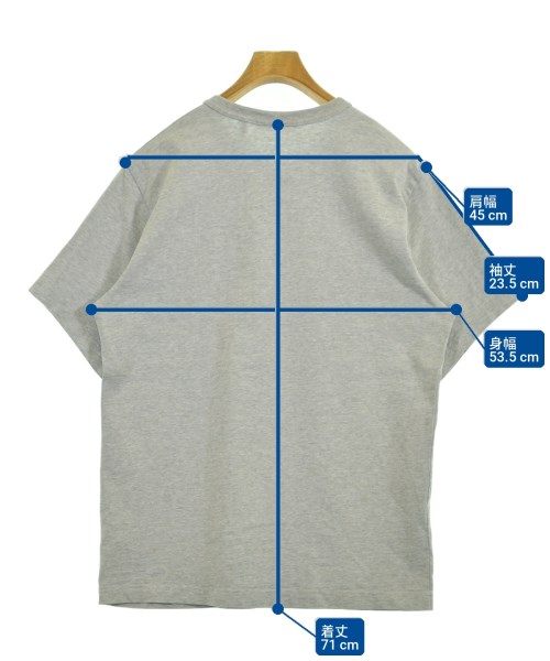 HELMUT LANG（ヘルムートラング）Tシャツ・カットソー グレー サイズ:M メンズ/2200729154079