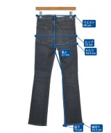 HELMUT LANG（ヘルムートラング）デニムパンツ 黒 サイズ:25(S位) レディース/2200686813491