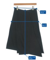 HELMUT LANG（ヘルムートラング）ロング・マキシ丈スカート 黒 サイズ:L レディース/2200682822091