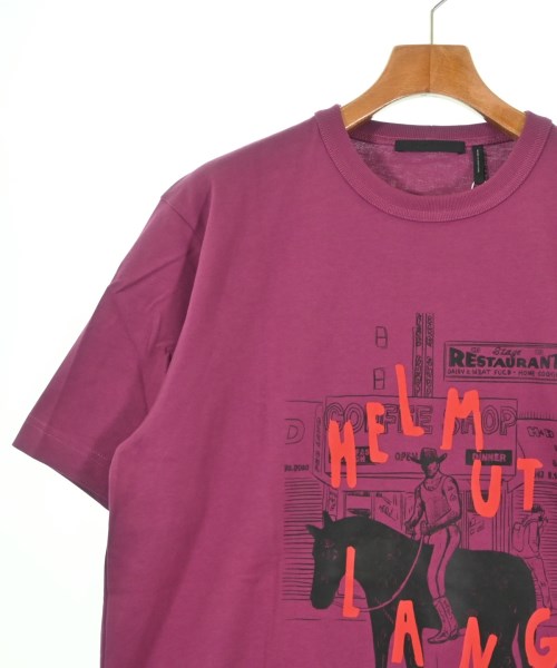 HELMUT LANG（ヘルムートラング）Tシャツ・カットソー 紫 サイズ:M メンズ/2200691692395