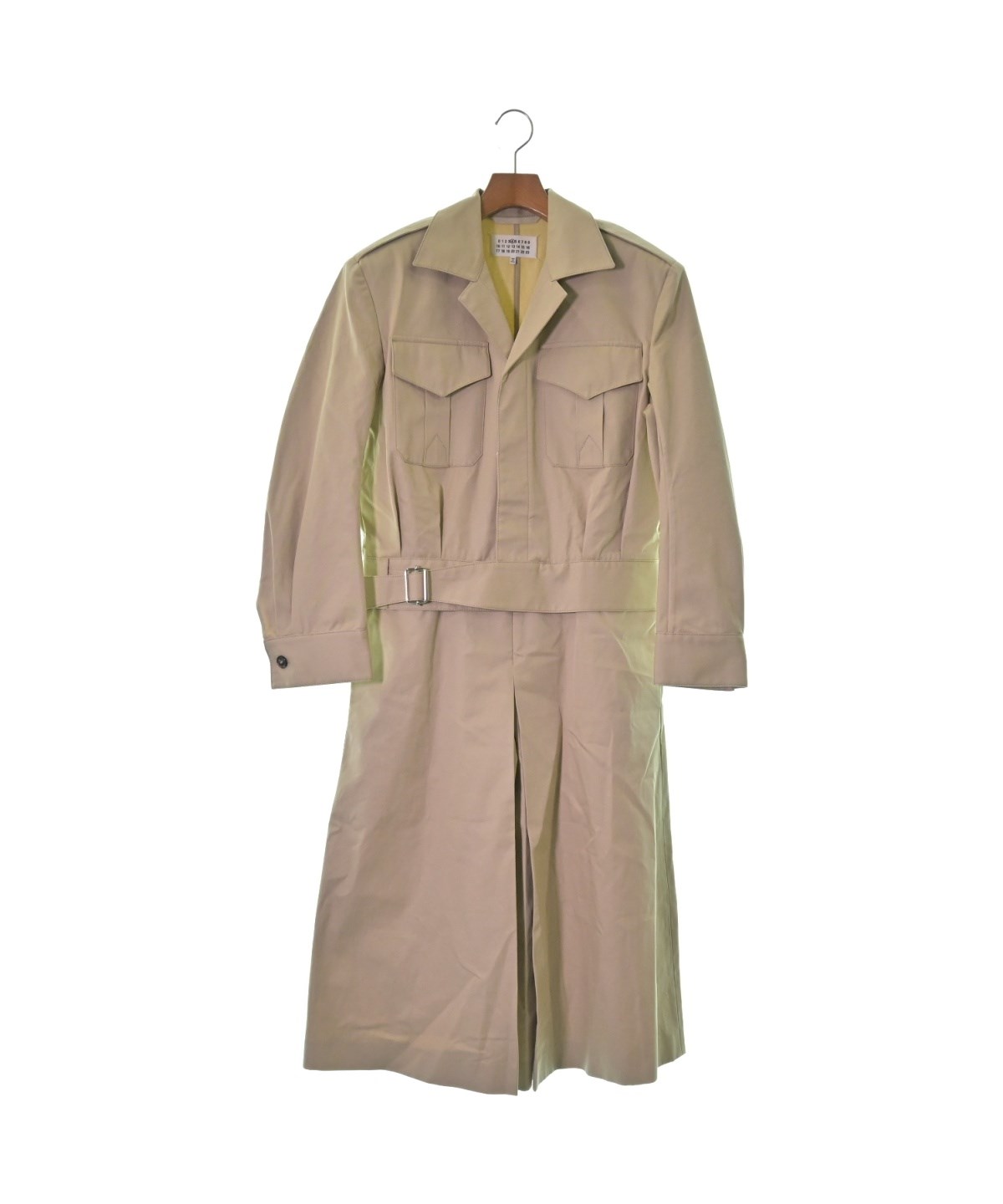 Maison Margiela ワンピース ベージュ 2007423E0029 Maison Margiela（メゾンマルジェラ）ワンピース ベージュ