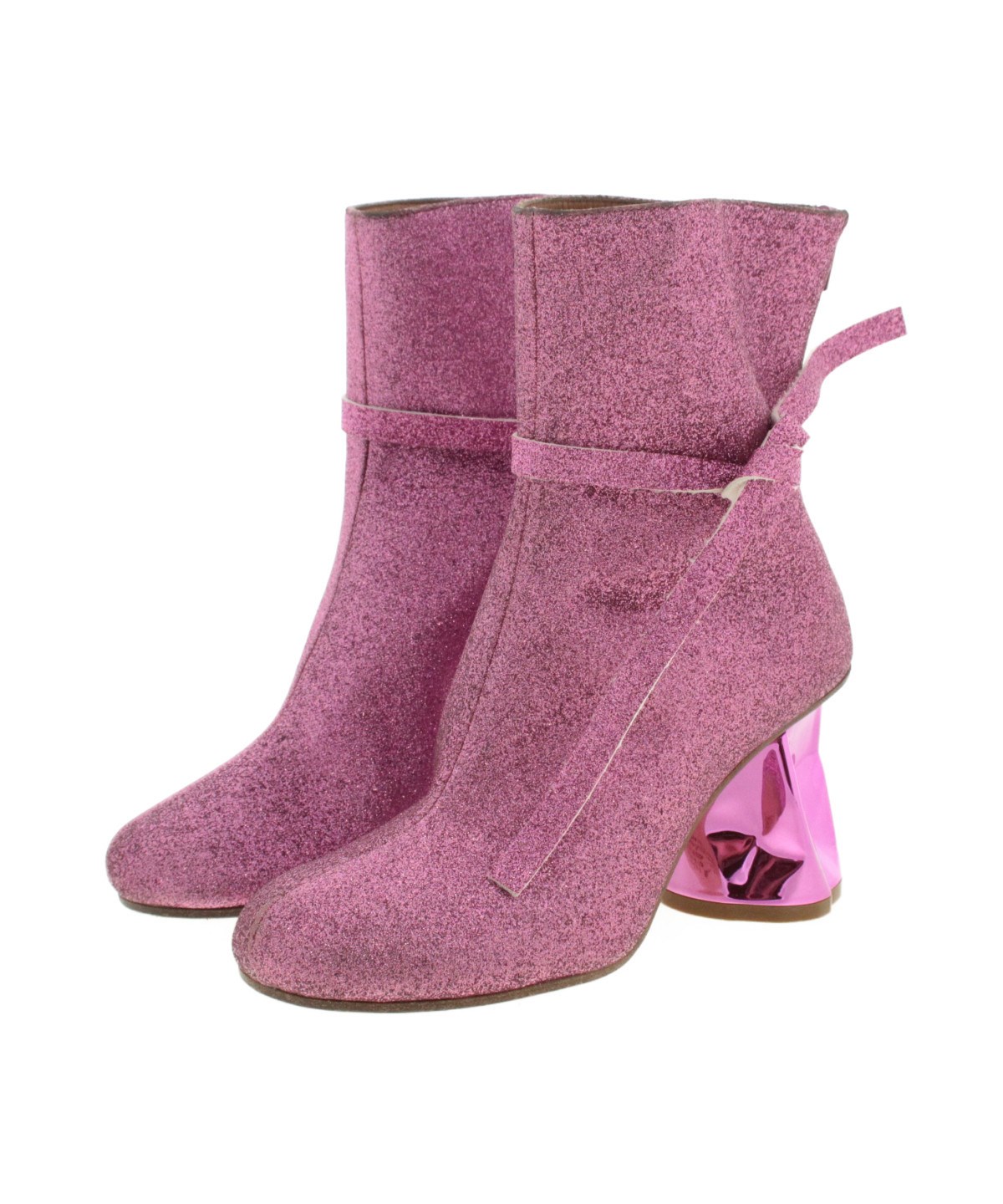 Maison Margiela（メゾンマルジェラ）ブーツ ピンク サイズ:EU35(21.5