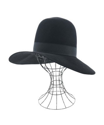 マルタン　マルジェラ　ハット Maison Margiela（メゾンマルジェラ）ハット 黒 サイズ:S レディース