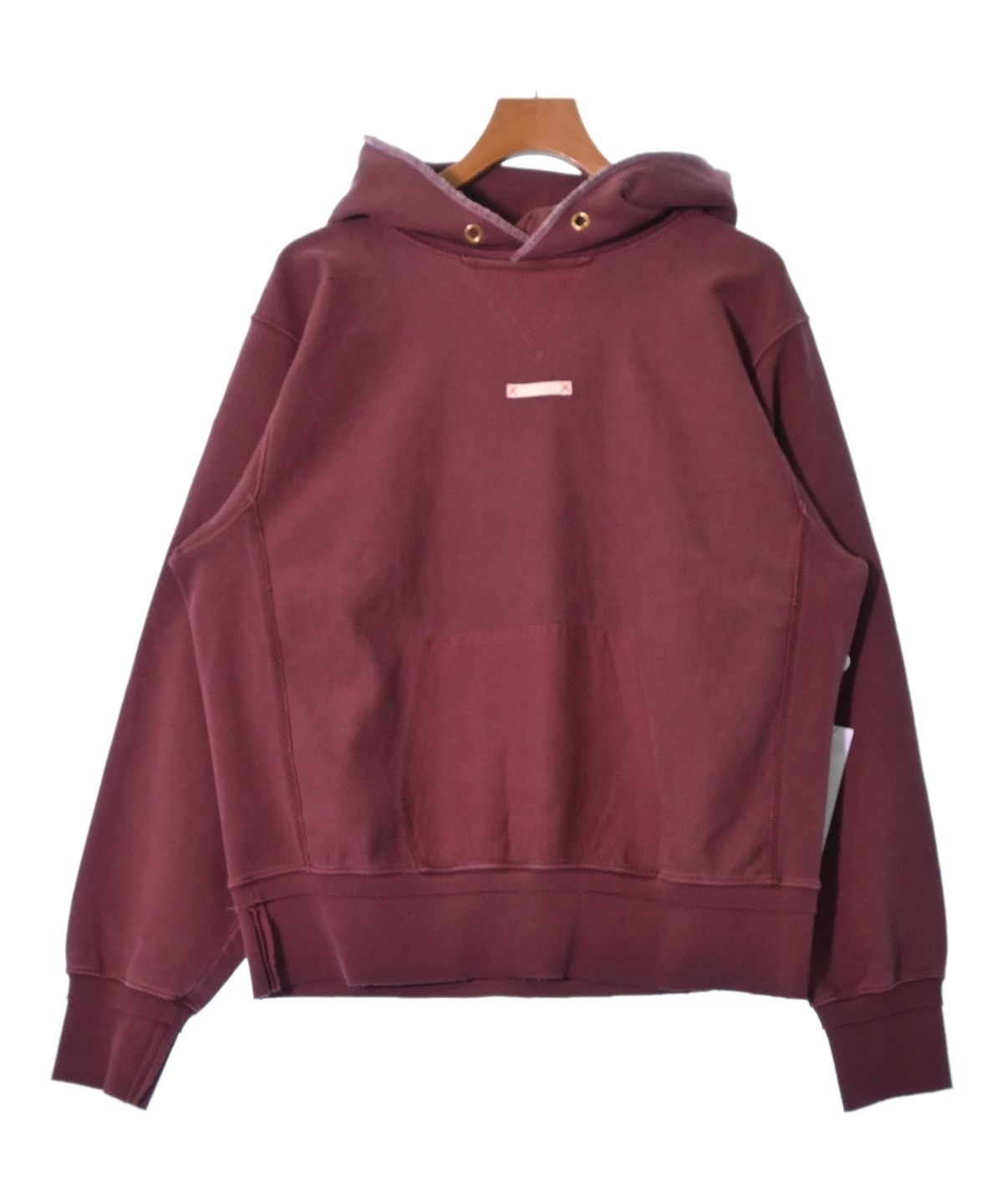 Maison Margiela（メゾンマルジェラ）パーカー 赤 サイズ:46(M位  