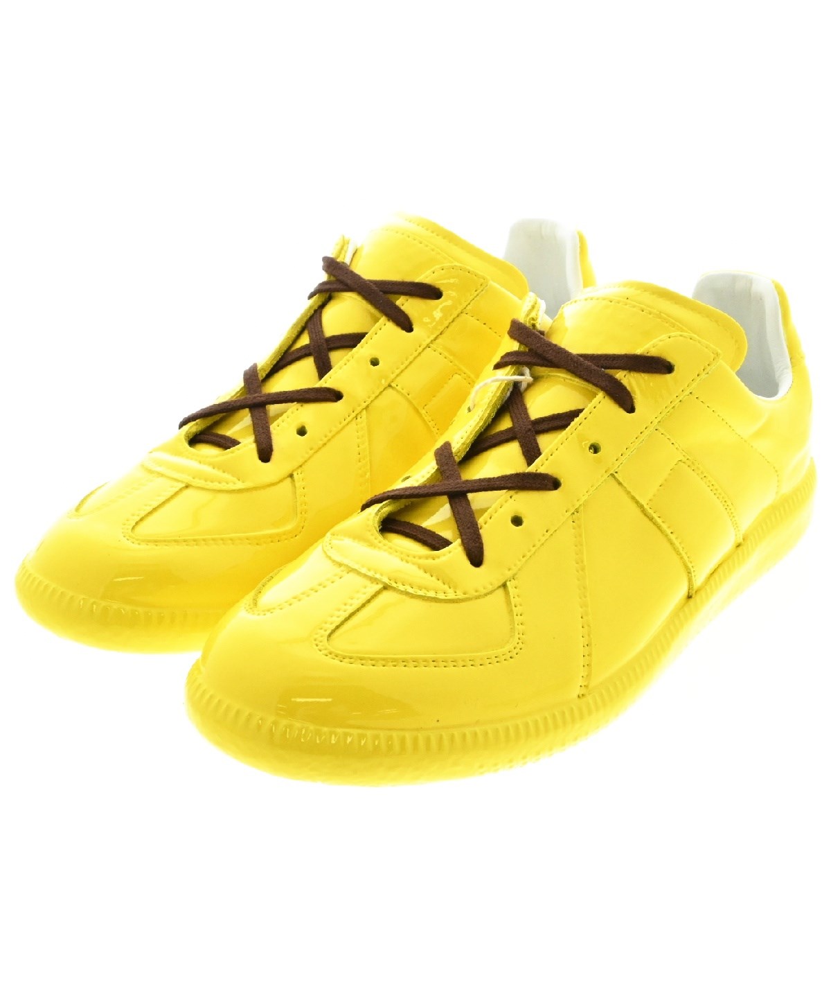 Maison Margiela（メゾンマルジェラ）スニーカー 黄 サイズ:EU40(25cm