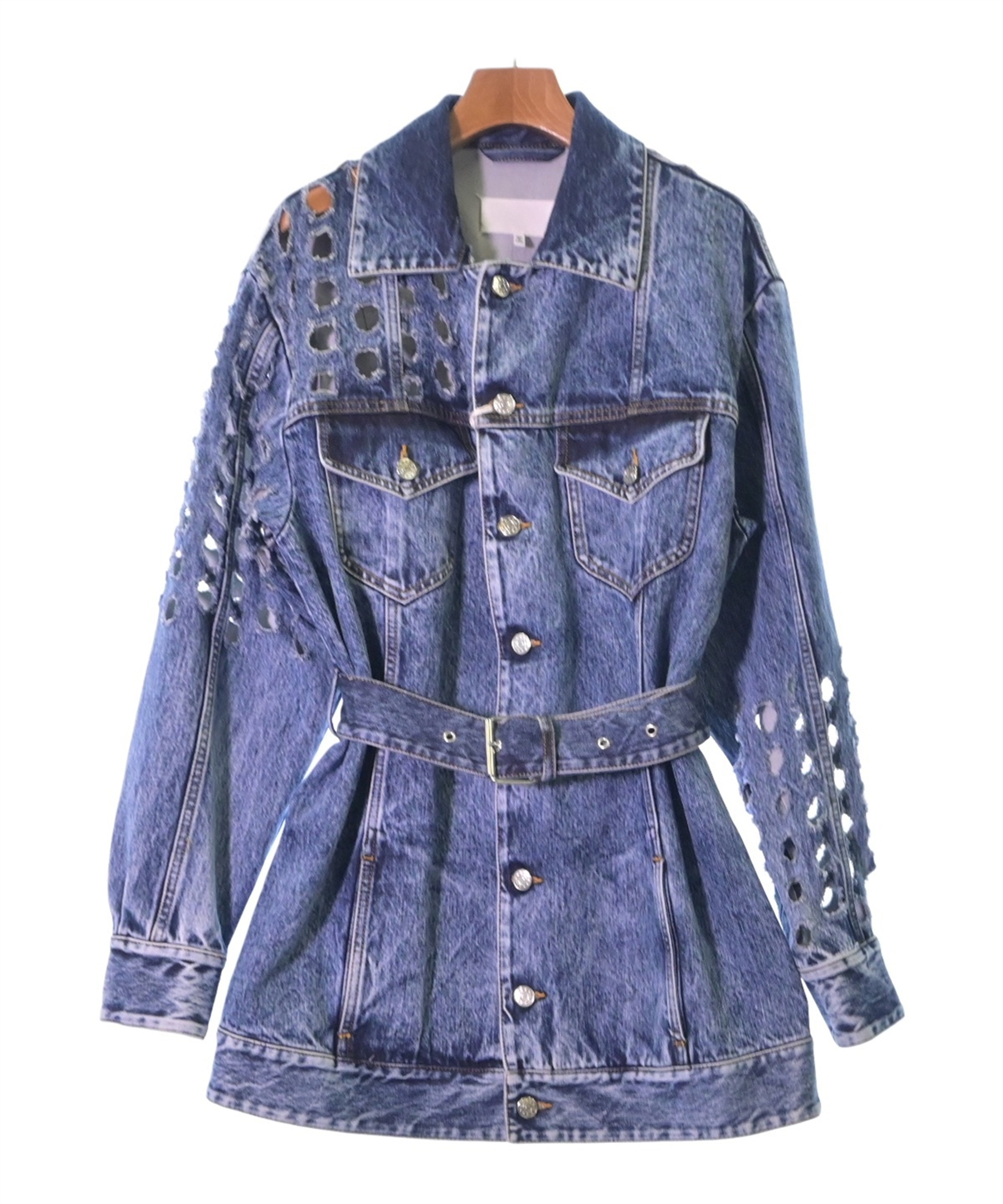 Maison Margiela デニムジャケット 36値下げ！ Maison Margiela（メゾンマルジェラ）デニムジャケット 青 サイズ:36