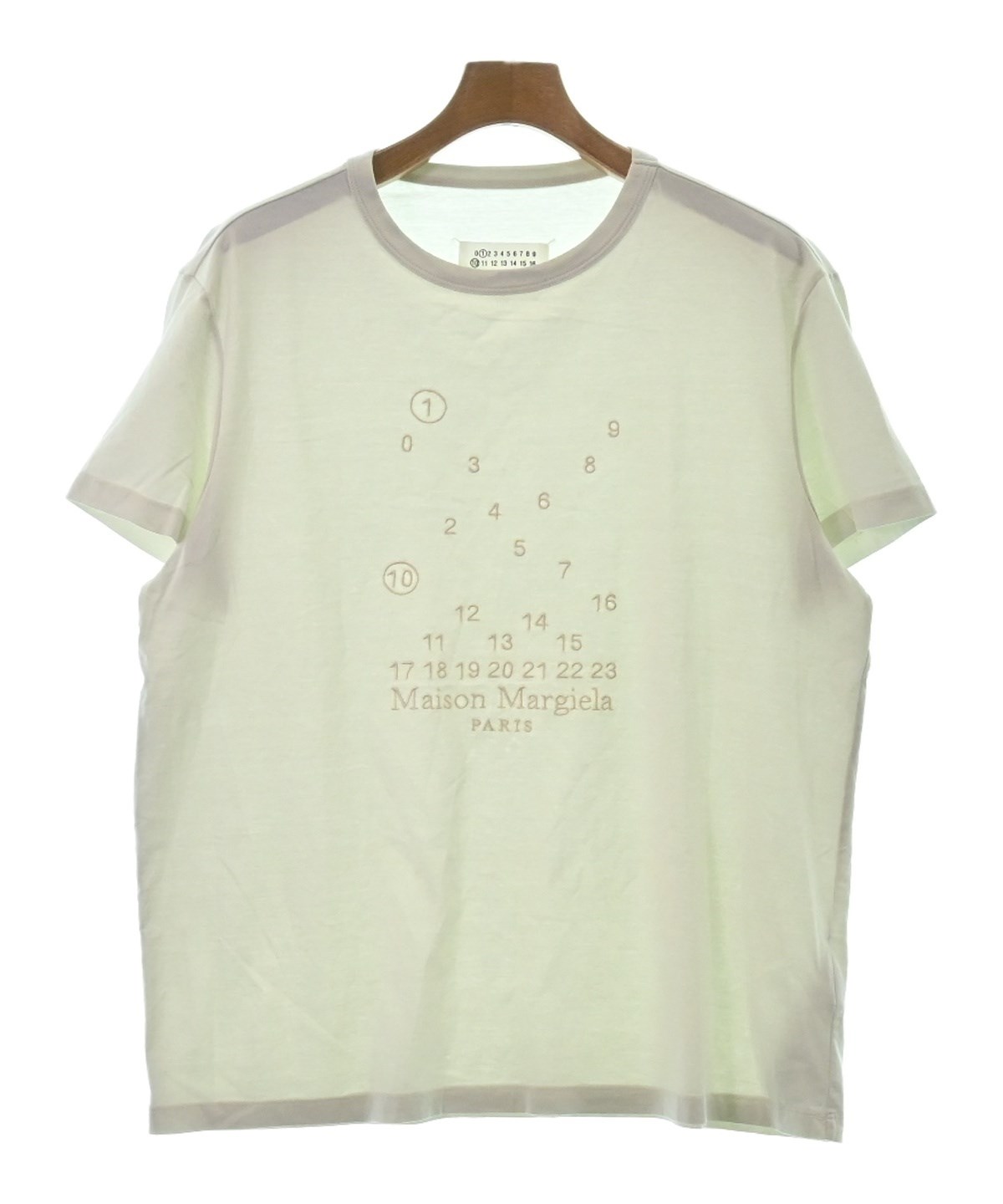Maison Margiela Tシャツ・カットソー ベージュ 2007425M0132 Maison Margiela(メゾンマルジェラ)Tシャツ・カットソー