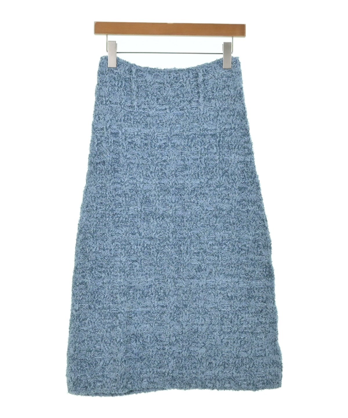 【MARTIN MARGIELA】スカート メタルブルー サイズ40/ak494 Maison Margiela（メゾンマルジェラ）ロング・マキシ丈スカート 青