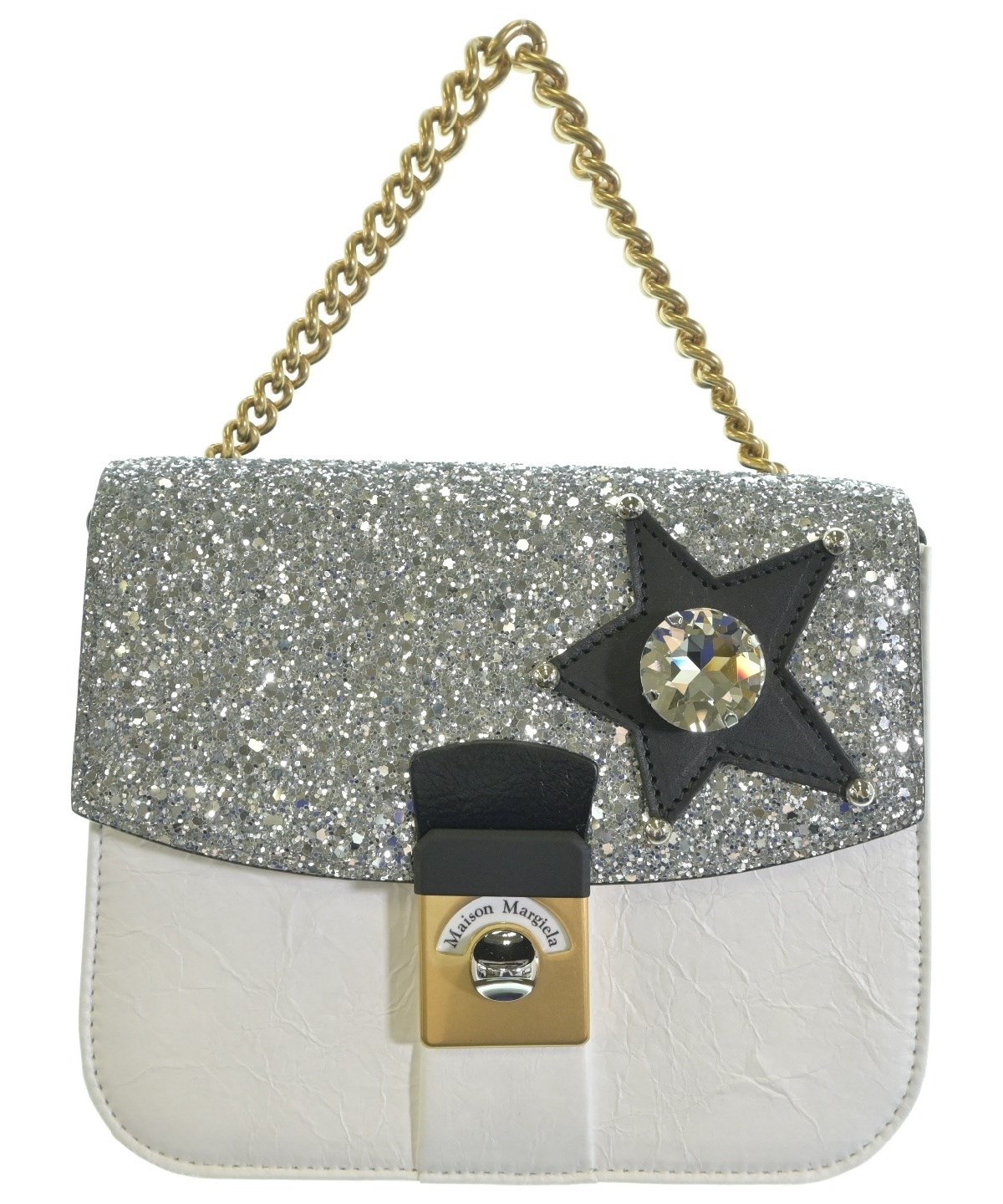 メゾンマルジェラ maisonmargiela ショルダーバッグ シルバー 春夏 シルバー（銀色）系 Maison Margiela(メゾン マルジェラ