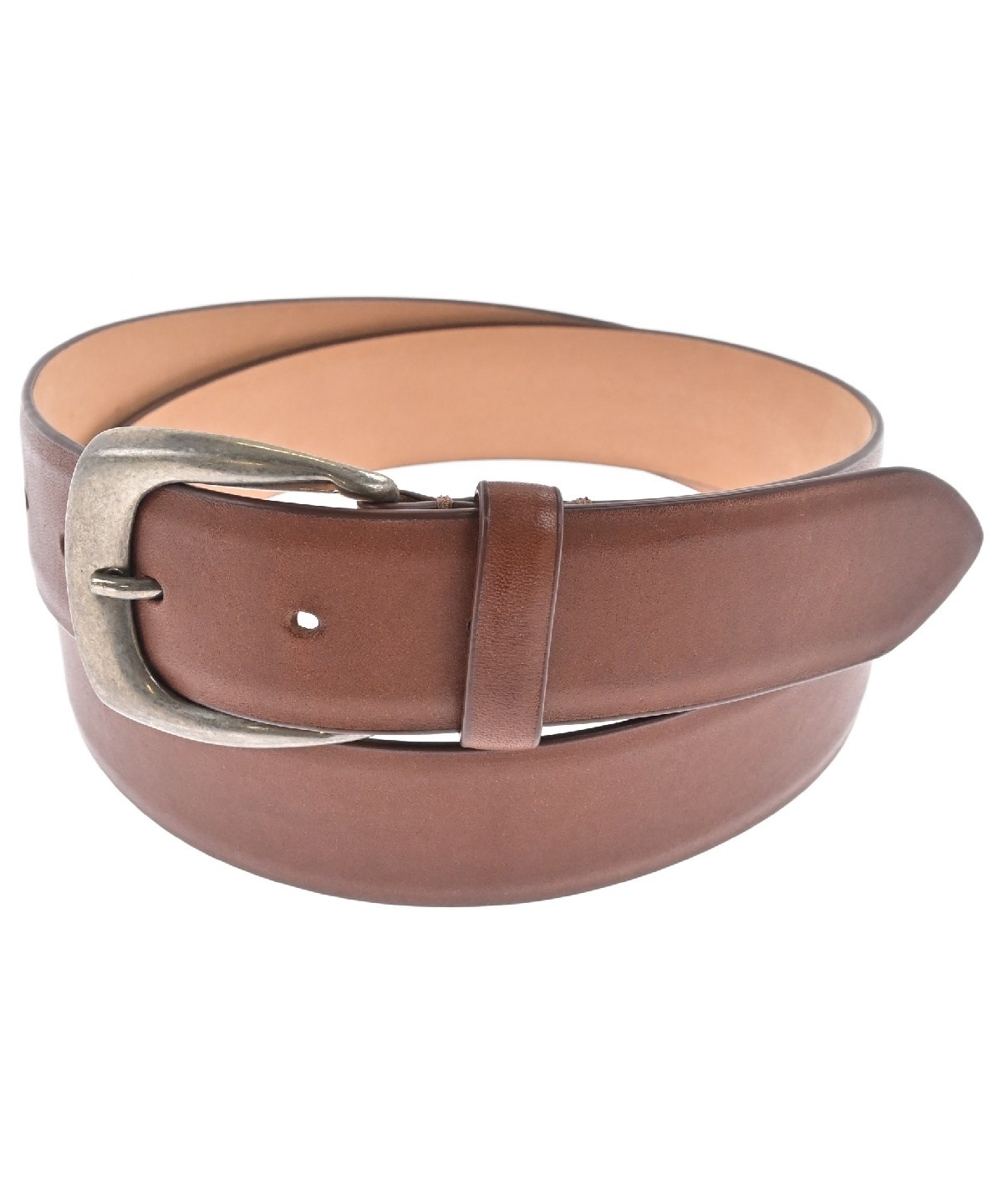 maison margiela REPLICA ブラウンレザー ベルト Maison Margiela（メゾンマルジェラ）ベルト 茶 サイズ:M メンズ