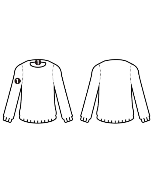 Maison Margiela（メゾンマルジェラ）ニット・セーター グレー サイズ:-(XS位) メンズ/2200634927072