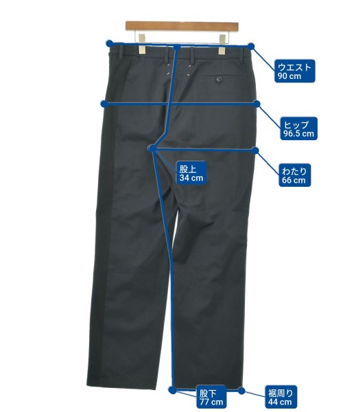 Maison Margiela（メゾンマルジェラ）チノパン 紺 サイズ:50(XL位) メンズ/2200635033024