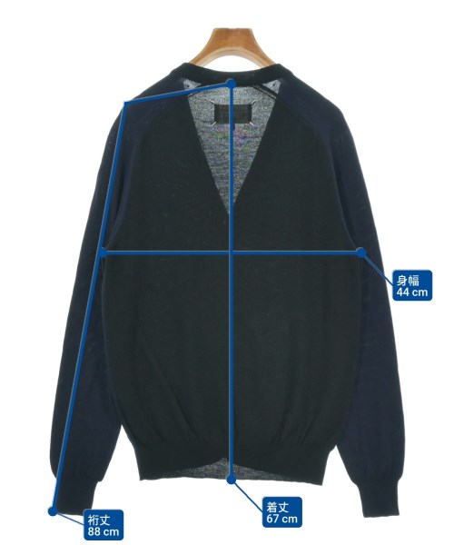 Maison Margiela（メゾンマルジェラ）カーディガン 紺 サイズ:S メンズ/2200635038036