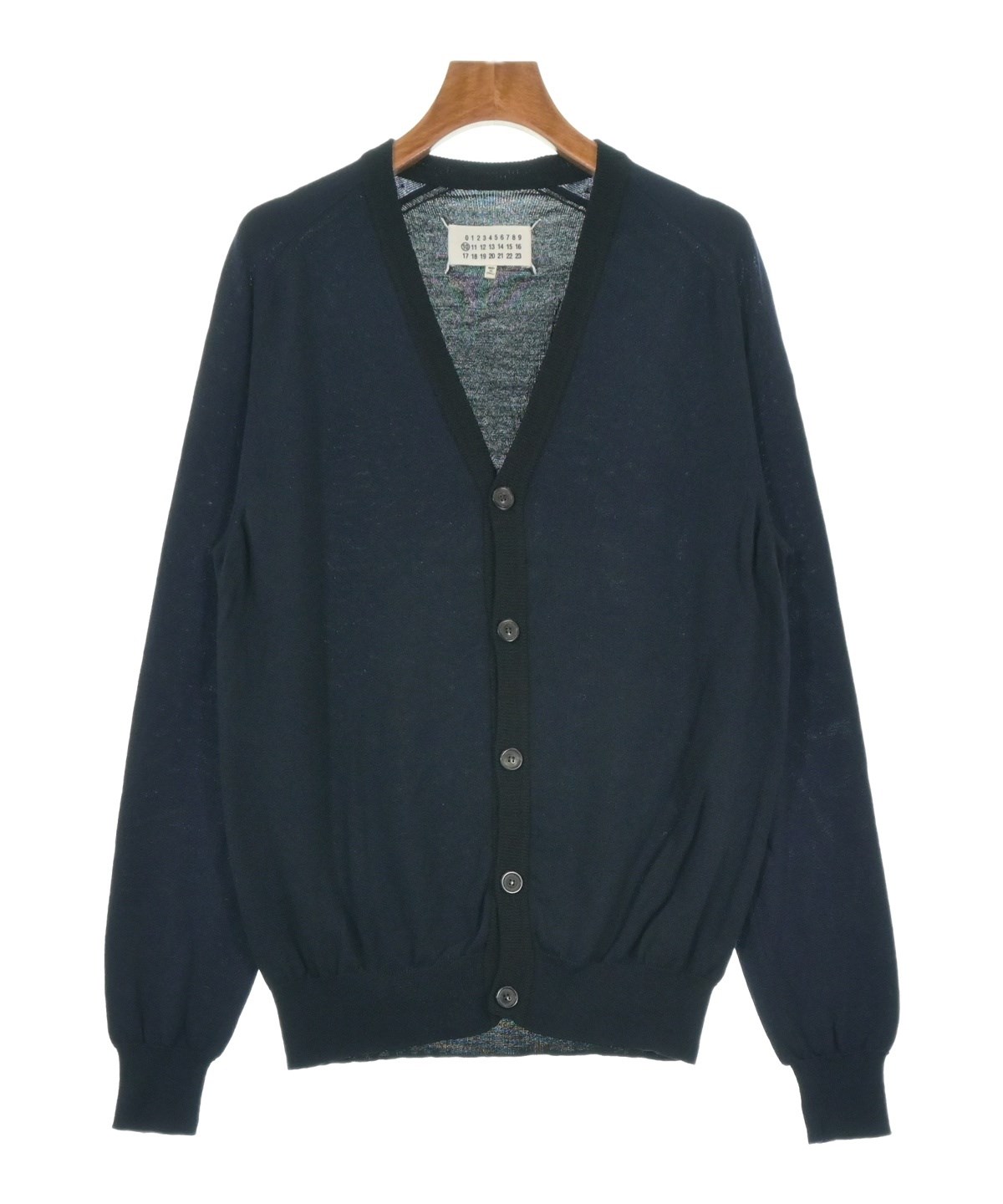 Maison Margiela（メゾンマルジェラ）カーディガン 紺 サイズ:S メンズ