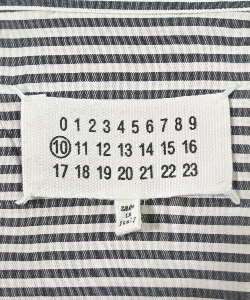 Maison Margiela（メゾンマルジェラ）カジュアルシャツ 黒 サイズ:40(M位) メンズ/2200635243041