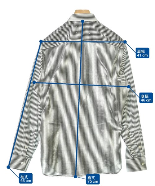 Maison Margiela（メゾンマルジェラ）カジュアルシャツ 黒 サイズ:40(M位) メンズ/2200635243041