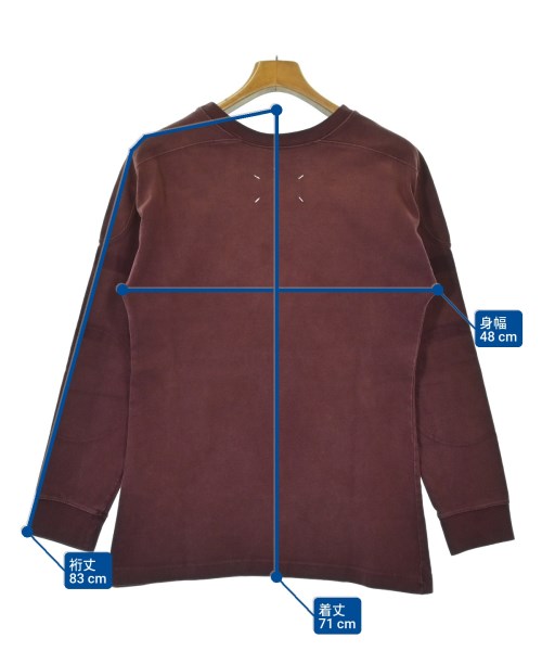 Maison Margiela（メゾンマルジェラ）Tシャツ・カットソー 赤 サイズ:46(M位) メンズ/2200635433114
