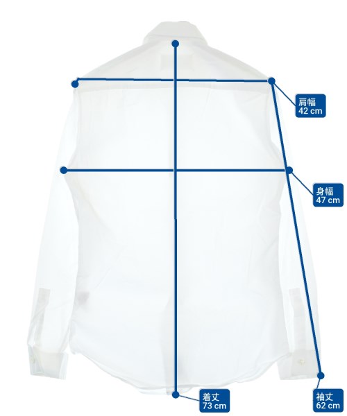 Maison Margiela（メゾンマルジェラ）カジュアルシャツ 白 サイズ:46(M位) メンズ/2200635504050