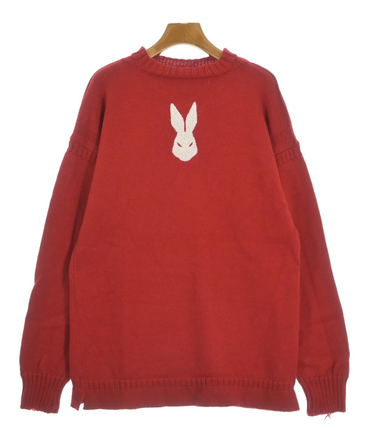 Maison Margiela（メゾンマルジェラ）ニット・セーター 赤 サイズ:XL